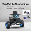 MicroROS セルフバランスロボットカー ESP32 および STM32 デュアルプロセッサベース TOF Lidar サポート 4KG 負荷 SLAM マッピングナビゲーション 2