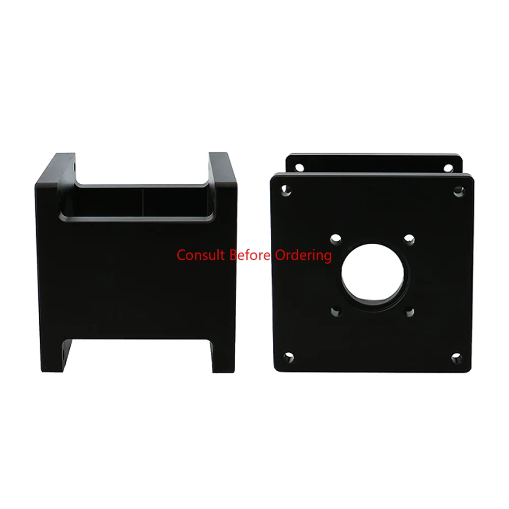 

57/60/80/86/110/130 Stepper Servo Motor Fixed Bracket Horizontal Installation Support Base Cast Aluminum