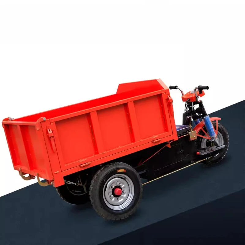 

Новый электрический трехколесный самосвал с гидравлическим саморазгружающимся механизмом для аквакультуры и горной местности