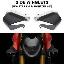 Kit For Ducati Monster 950 MONSTER 937 SP Plus Fairing Winglets Fin Trim Cover Motorcycle Wing Wind Fairing Winglets 2021 2022 -