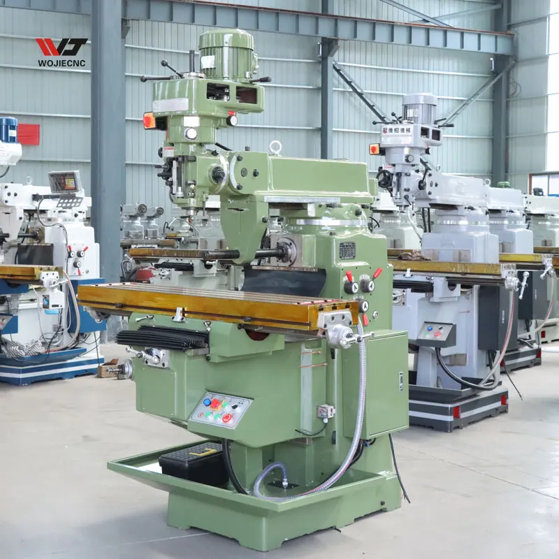 X6330 Fresadora nantong turret head drilling milling machine manual