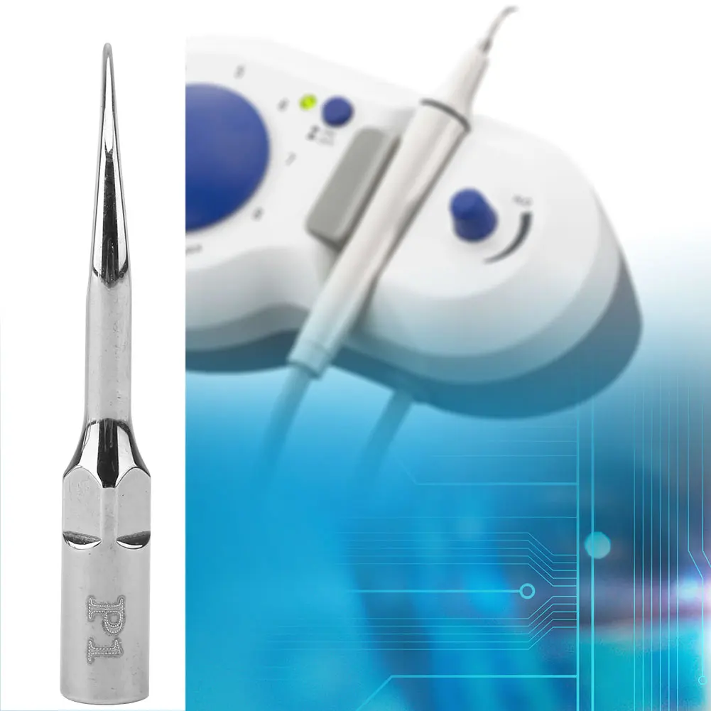 5PCS P1 Dental Ultrasonic Scaler Woodpecker Scaling Perio Tip Endo Perio Tip Dentist Tool Diamond Coating Sturdy BreakResistant