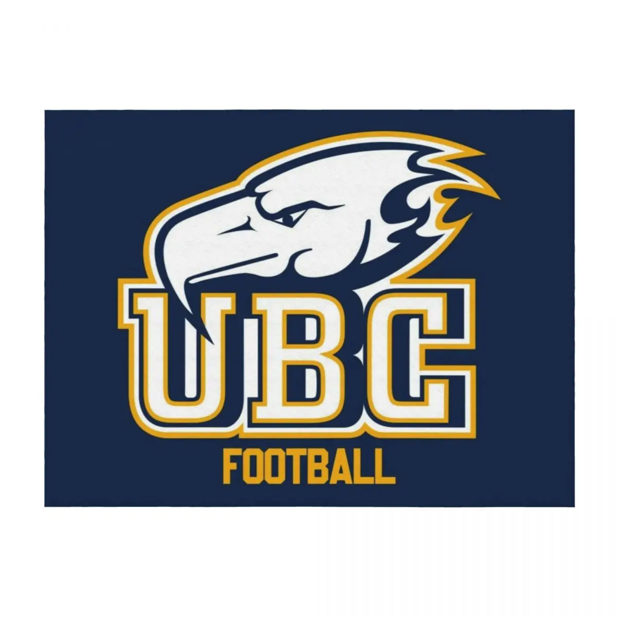 

UBC Thunderbirds FOOTBALL Throw Blanket Loose blankets and throws Moving anime Blankets