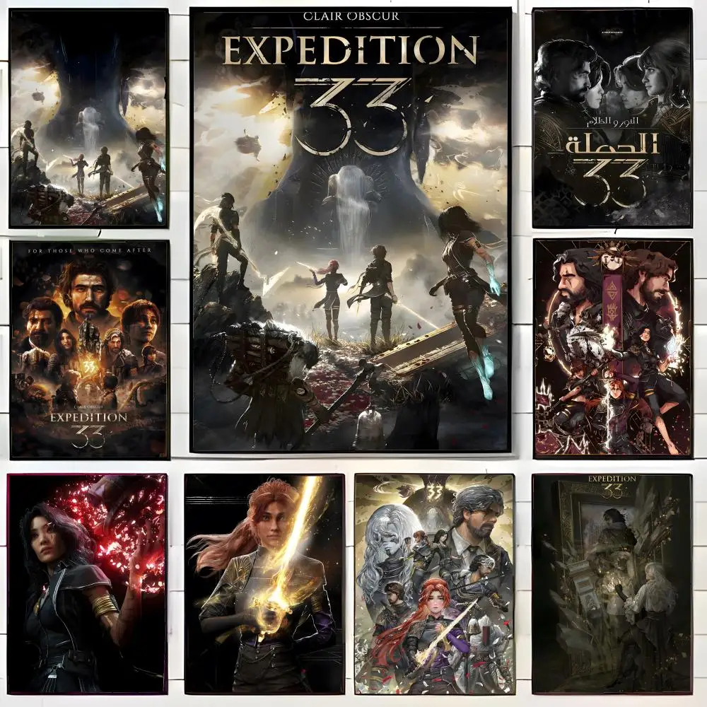 E-Expedition Team 33 Poster Canvas Wall Art Print Poster Decorative Mural Home Decor Gift Unframed