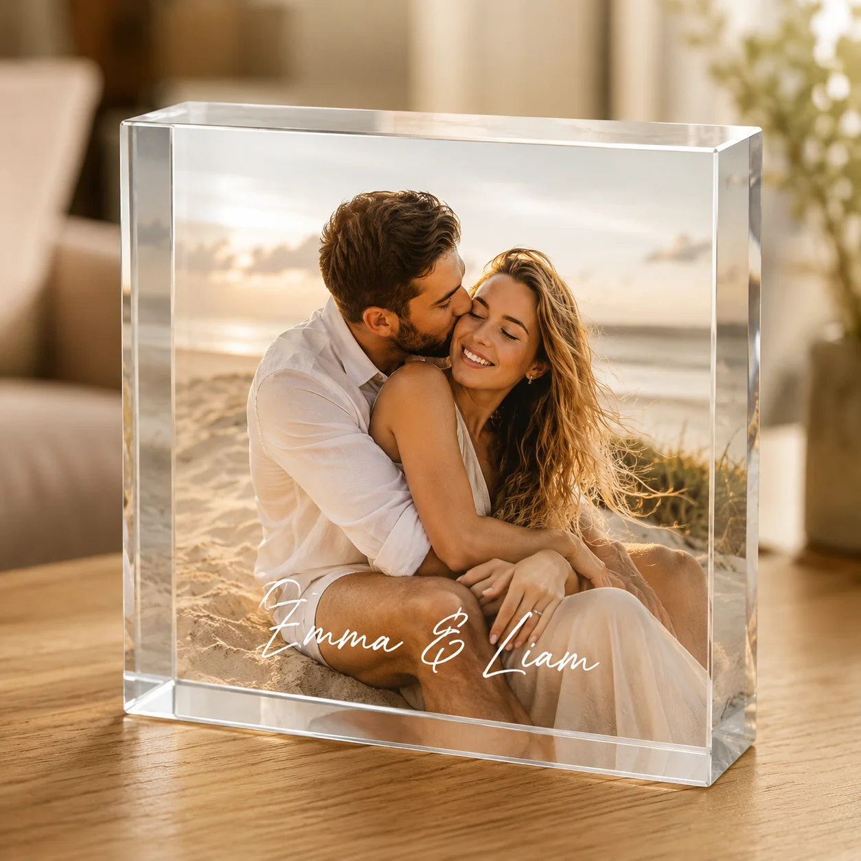 Photo Acrylic Block - 1PC Custom Acrylic Photo Block Personalized