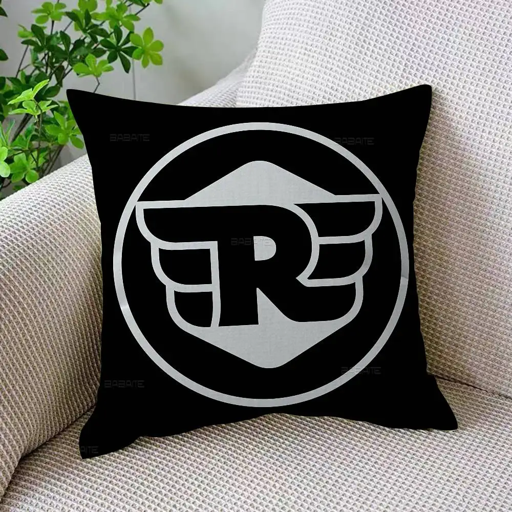 R-ROYALS E-ENFIELDS Logo Cushion Cover Pillowcase Upholstery Sofa Throw Pillow Home Decor Pillowcas