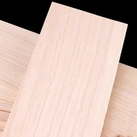 2/5Pc 500x100mm Natural Paulownia Wood Board Thick 1/1.5/2/3/4/5/6/8/10/12mm Lightweight Building Model Material Thin Wood Sheet 3