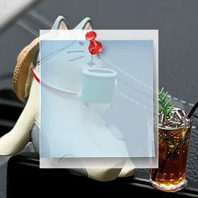 

1PC Lovely Healing Kitten Ornaments For Car Dashboard Resin Cat Figure Car Interior Decorative Cat Ornament Vehicle Accessories