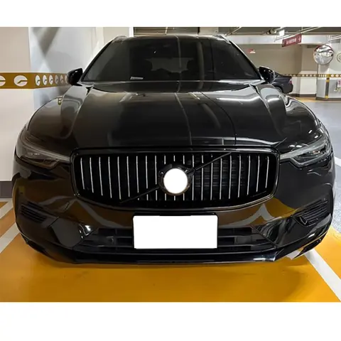 FIT FOR VOLVO XC40 XC60 S90 S60 V60 V90 Glossy Black front bumper grill forming strip cover trim delete Chrome