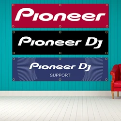 45x180cm Pioneer DJ Pro Music Banner Flag Polyester Printed Garage Wall Art Outdoor Decorations Tapestry