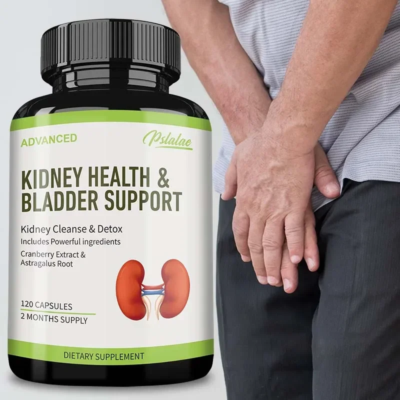 

Kidney Health and Bladder Support - Boosts Energy,Supports The Immune System,Cleanses The Kidneys & Bladder - 120 Capsules ﻿