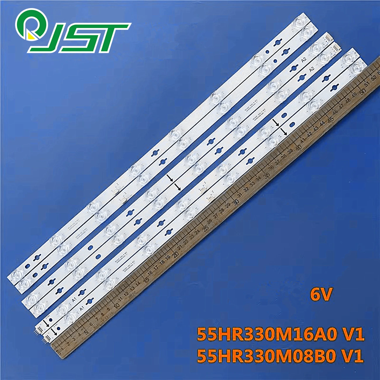 100% New 6pcs/Kit LED Strips for 55 TV TC L 55C735 55T8E Max 55S365C PRO 55C635 16X2 A-B02 8X2 B 55HR330M08B0 V1 55HR330M16A0 V1