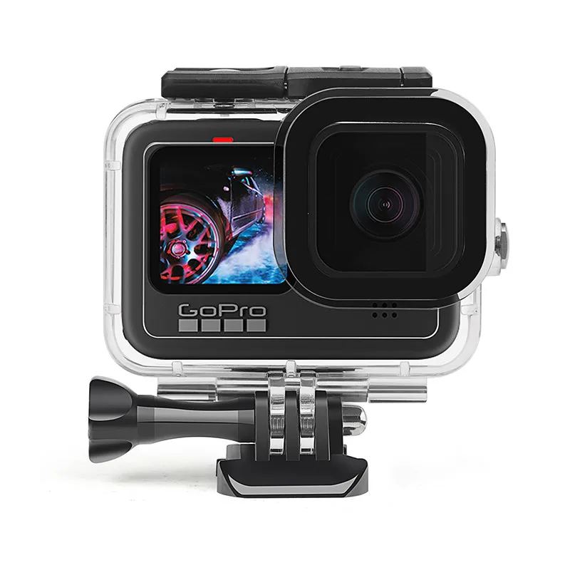 Wasserdichtes Gehäuse für Go Pro Hero 13 12 11 10 9, schützende Unterwasser-Tauchhülle für Go Pro Action-Kamera-Zubehör – Detail 14