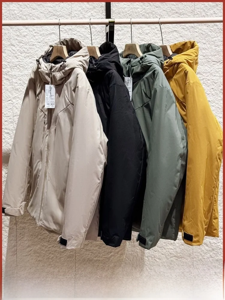 

Рекомендуемый легкий водонепроницаемый теплый хлопковый джет для мужчин, зимнее новое поступление на открытом воздухе, украшение на молнии, подходит для Fai...