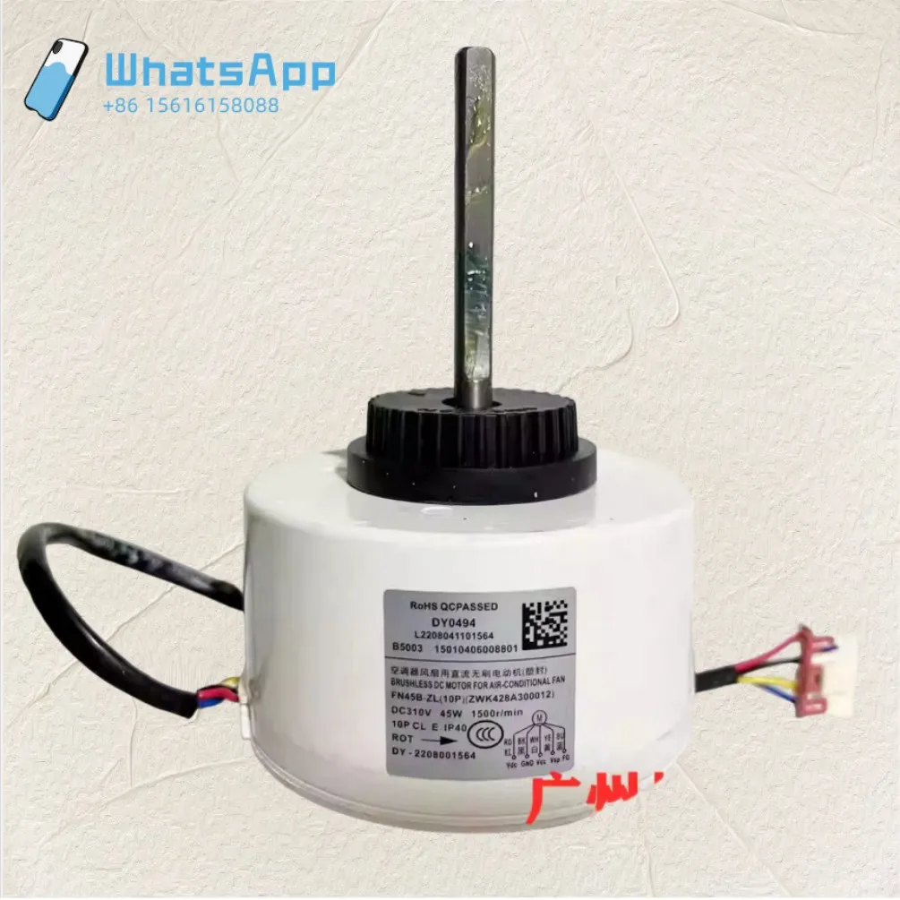 

Новинка для кондиционера Gree 1501040608801, внутренний двигатель постоянного тока FN45B-ZL, двигатель ZWK428A300012