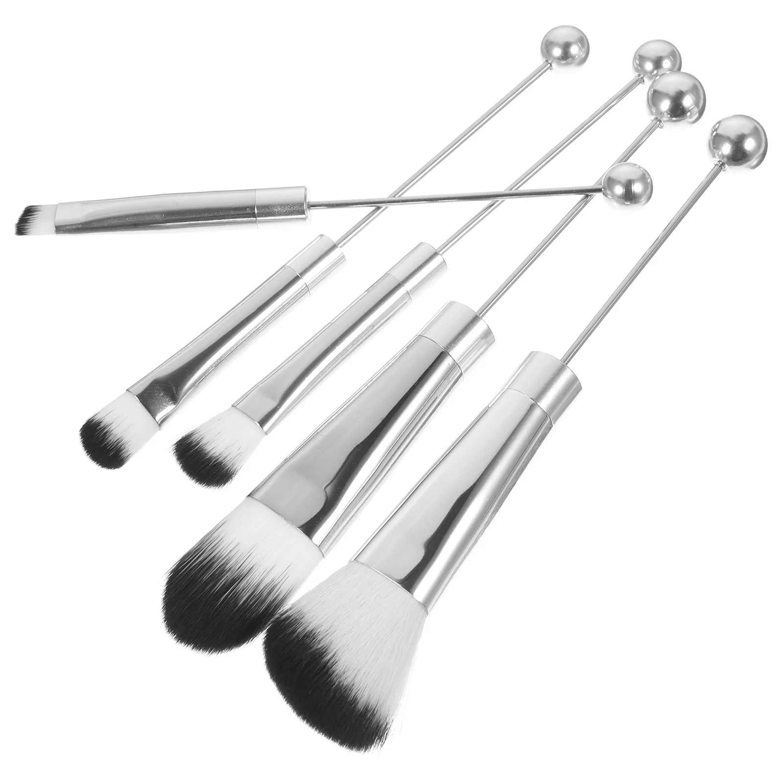 5 個のメイクブラシセットオールインワンフェイスアイブラッシュパウダーアイシャドウコンシーラーソフト毛女性日常使用メイクブラシ