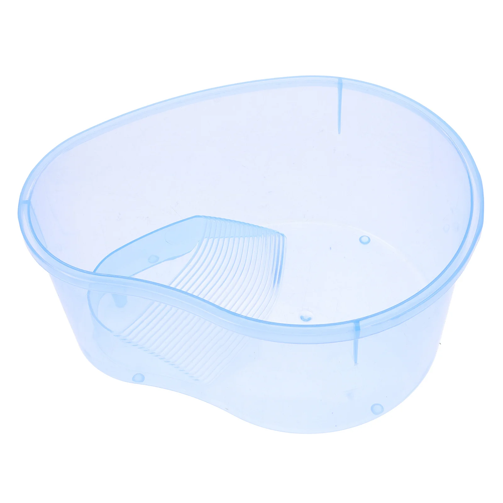 

Turtle Tank Small Sky Blue Plastic Breeding Docking Slope Drying Platform Feeding Dormant Swimming Area