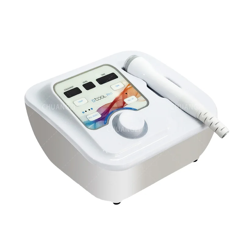 2025 New Dcool Portable Cool Hot EMS Electroporation Professional Skin Tightening Anti Puffiness Facial Lifting Cryo RF Machine