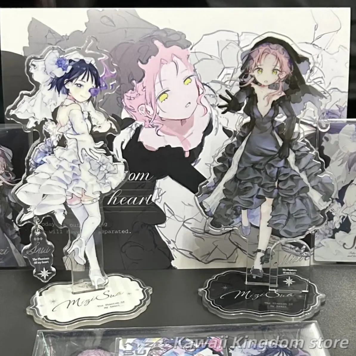 

Alien Stage sua mizi 10cm Anime Figure Acrylic Stand Model Plate Desk Decor Standing Sign Desktop Mascot Student Fans