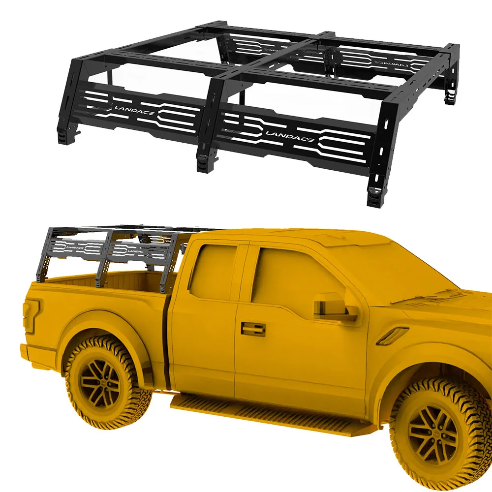 Factory Direct Roof Mount Gem 2022 Toyota Tundra Tonneau Truck Bed Rack