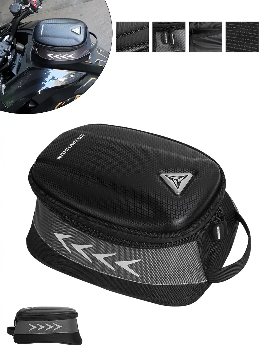 Fuel Tank Bag Magnetic Waterproof Bag Motorbike Tool Backpack Portable For BMW R1200GS R1250GS For HONDA For YAMAHA Motorcycle