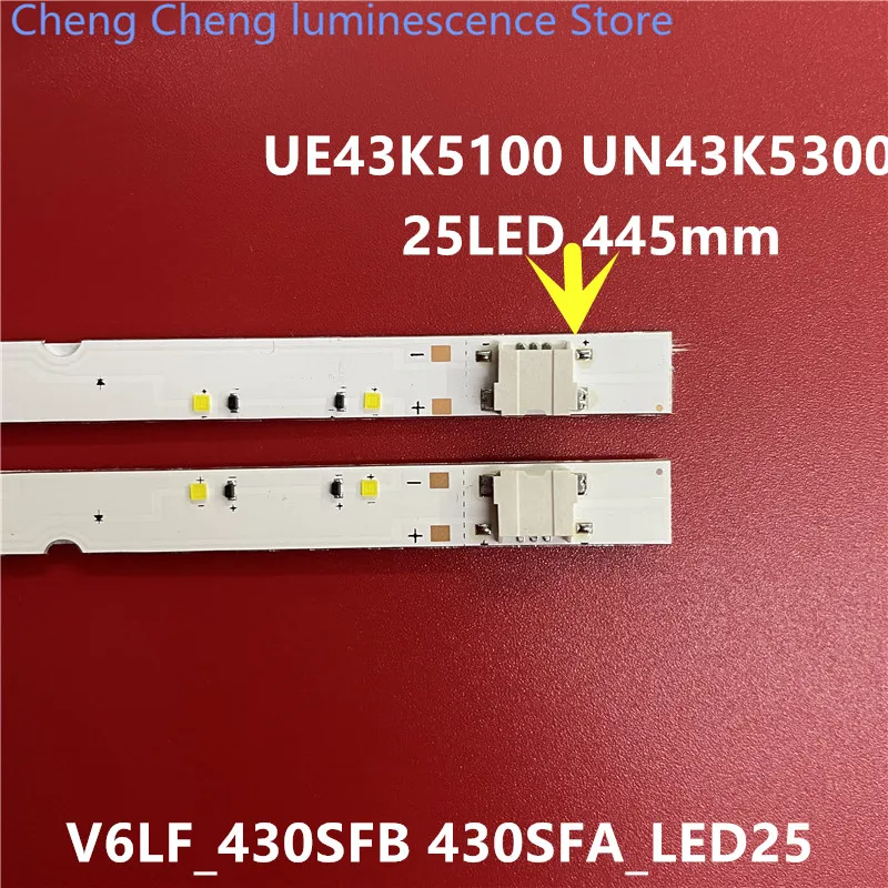 LED backlight strip for Samsung UE43 UN43 UE43K5100 UN43K5300 UN43k5100 Louvre 43\