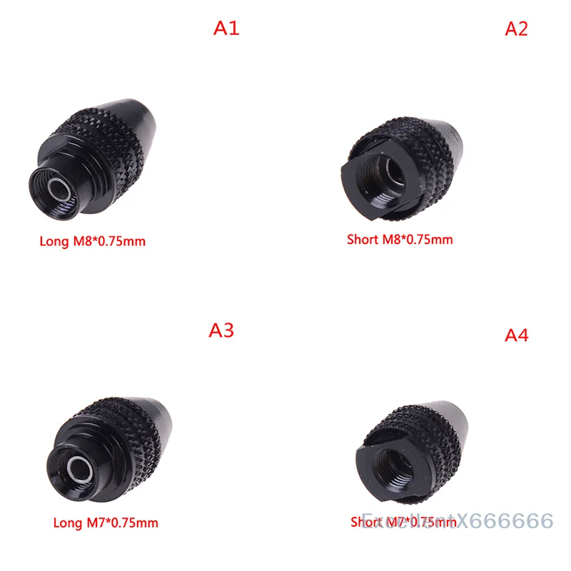 0.3-3.2mm drill bit chucks 4 types multi chuck keyless for rotary tools