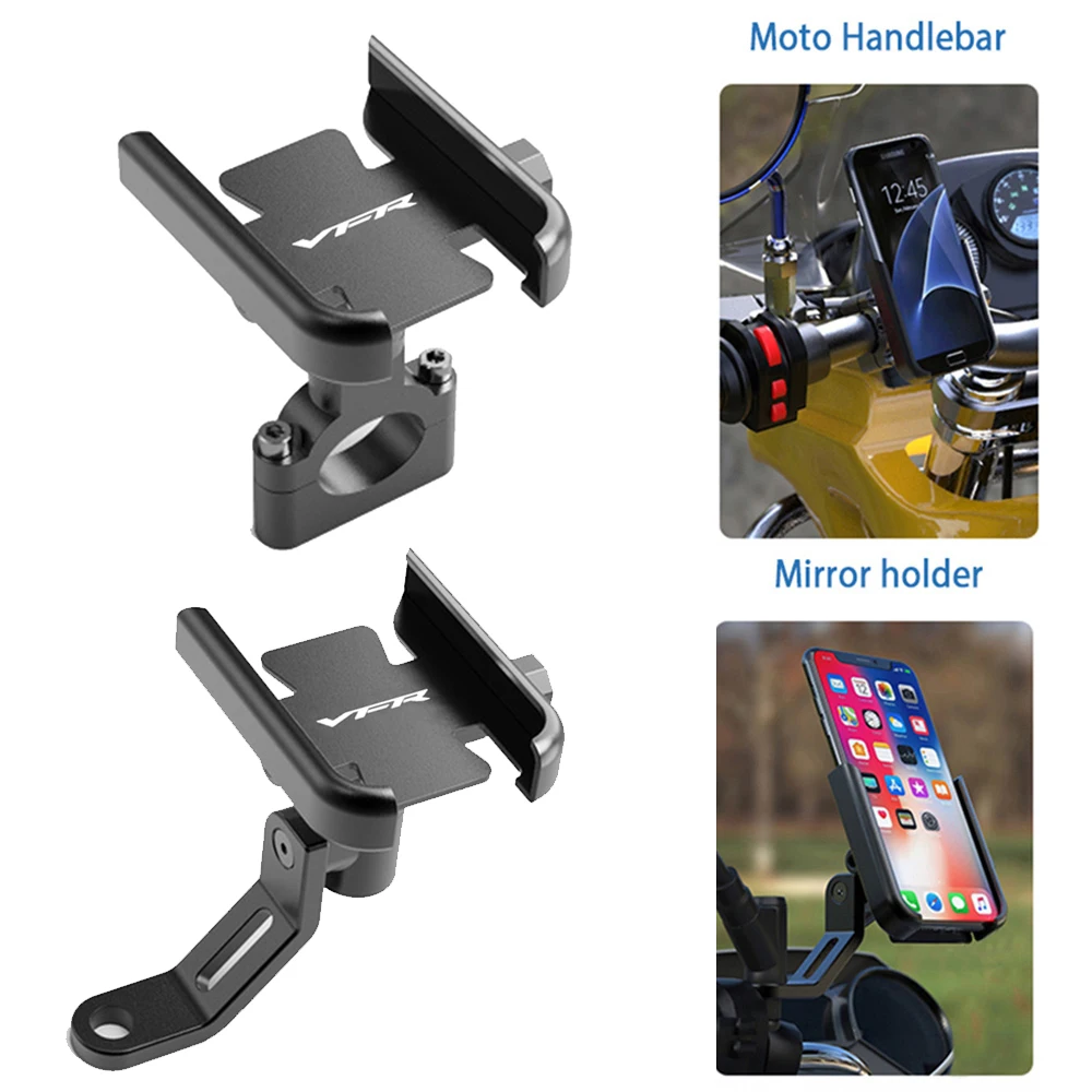 

For Honda Vfr750 Vfr800 Vfr1200 Vfr1200x VFR 750 800 1200 1200F Accessories Handlebar Mobile Phone Holder GPS Bracket Stand