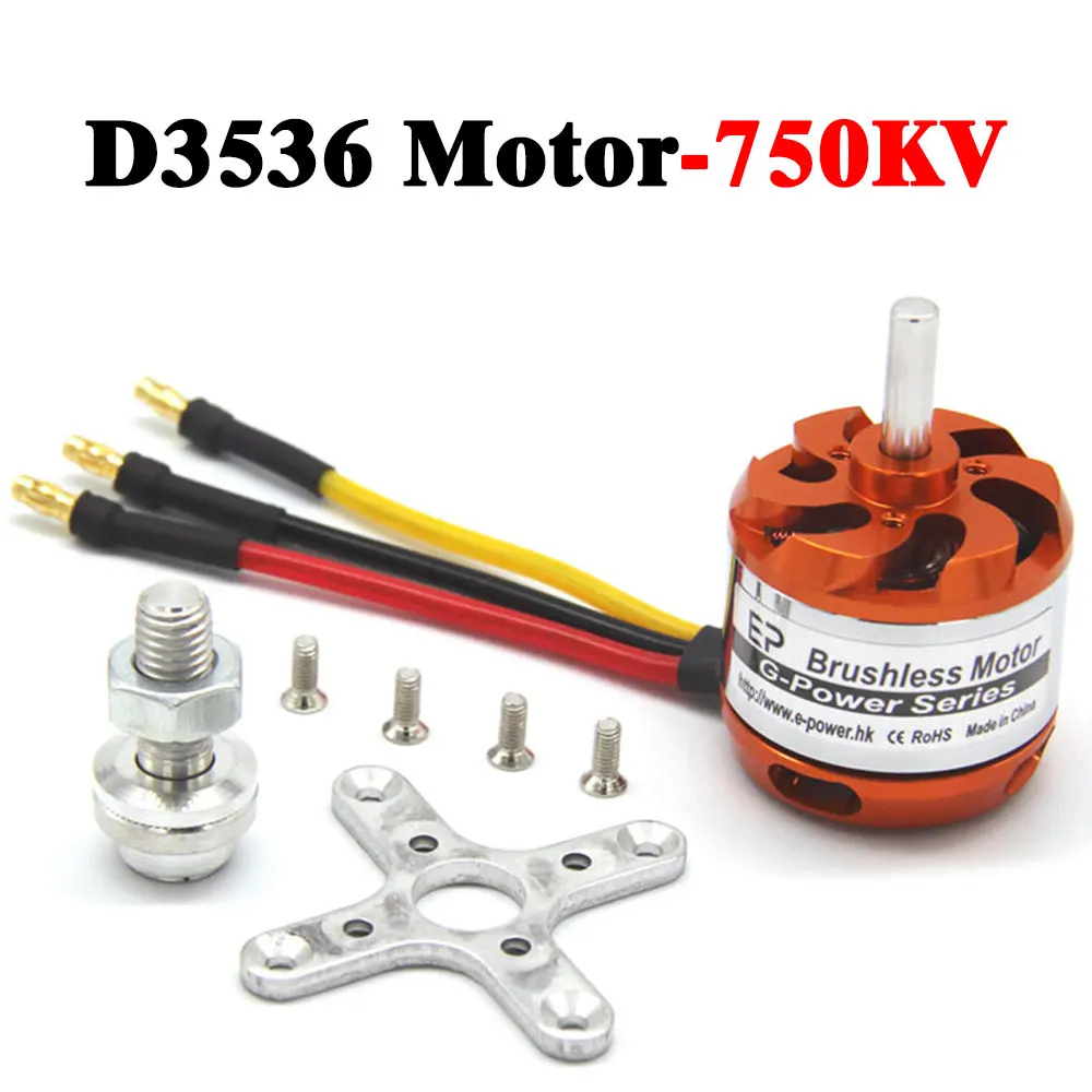 EP D3536 Borstelloze Motor voor Micro Multi-helikopters RC Vliegtuigen met Vleugels 750KV 1000KV 910KV 1250KV 1450KV Aircra