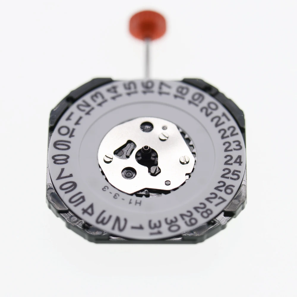 Miyota-reloj de cuarzo japonés con movimiento 2315, cronógrafo estándar con indicador de fecha, tres manos, calendario, piezas de repuesto de Metal