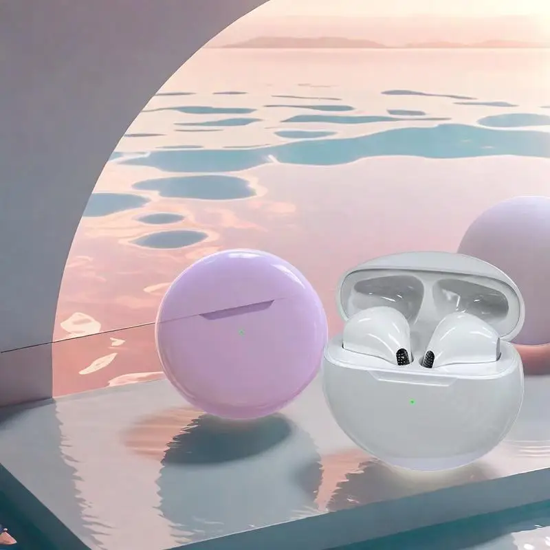 Auriculares Bluetooth TWS Pro6 con micrófono 9D estéreo Pro 6 auriculares inalámbricos Bluetooth