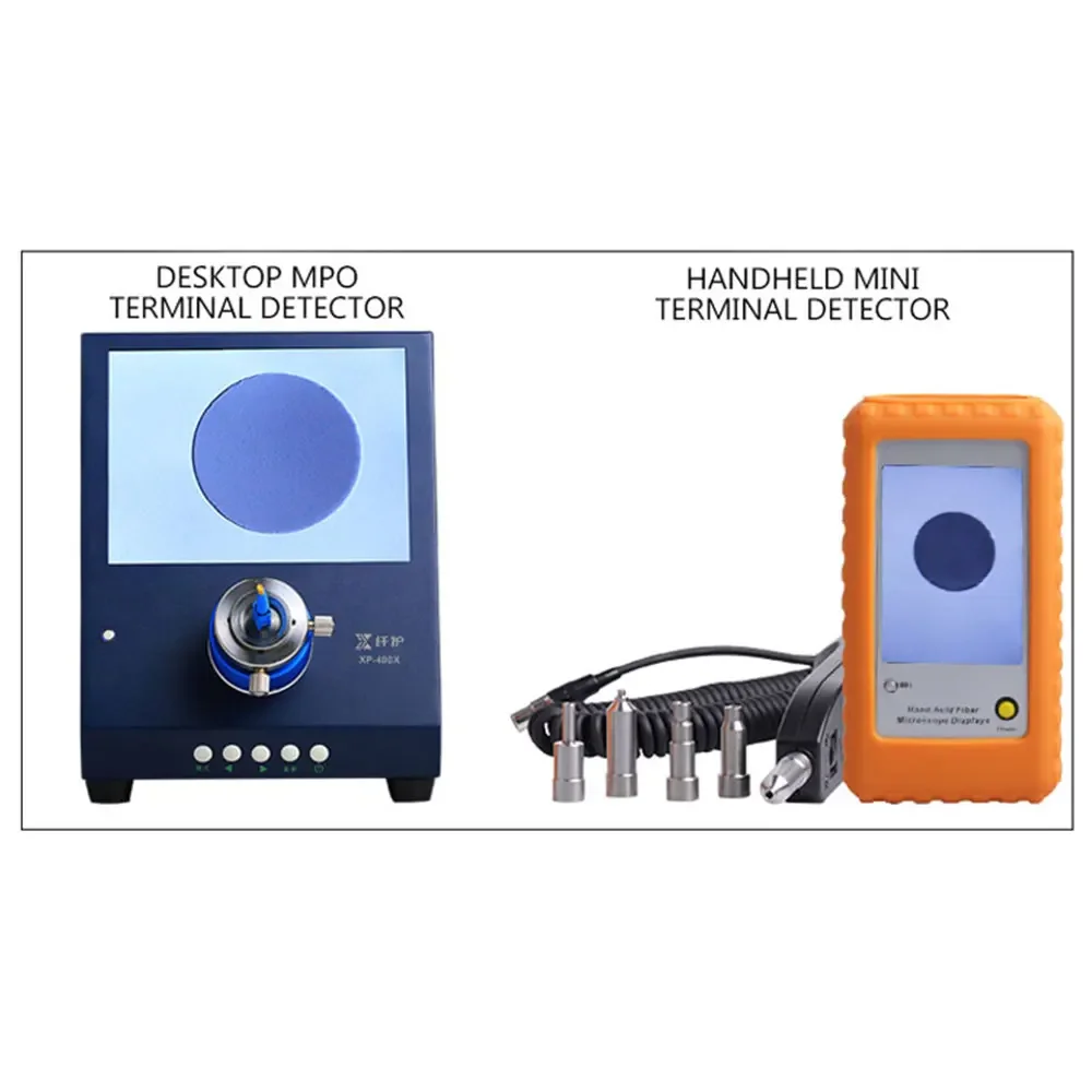 Fiber   Protection      Fiber End Face Detector Desktop Microscope Magnifying Glass Jumper Detection All-in-one Machine