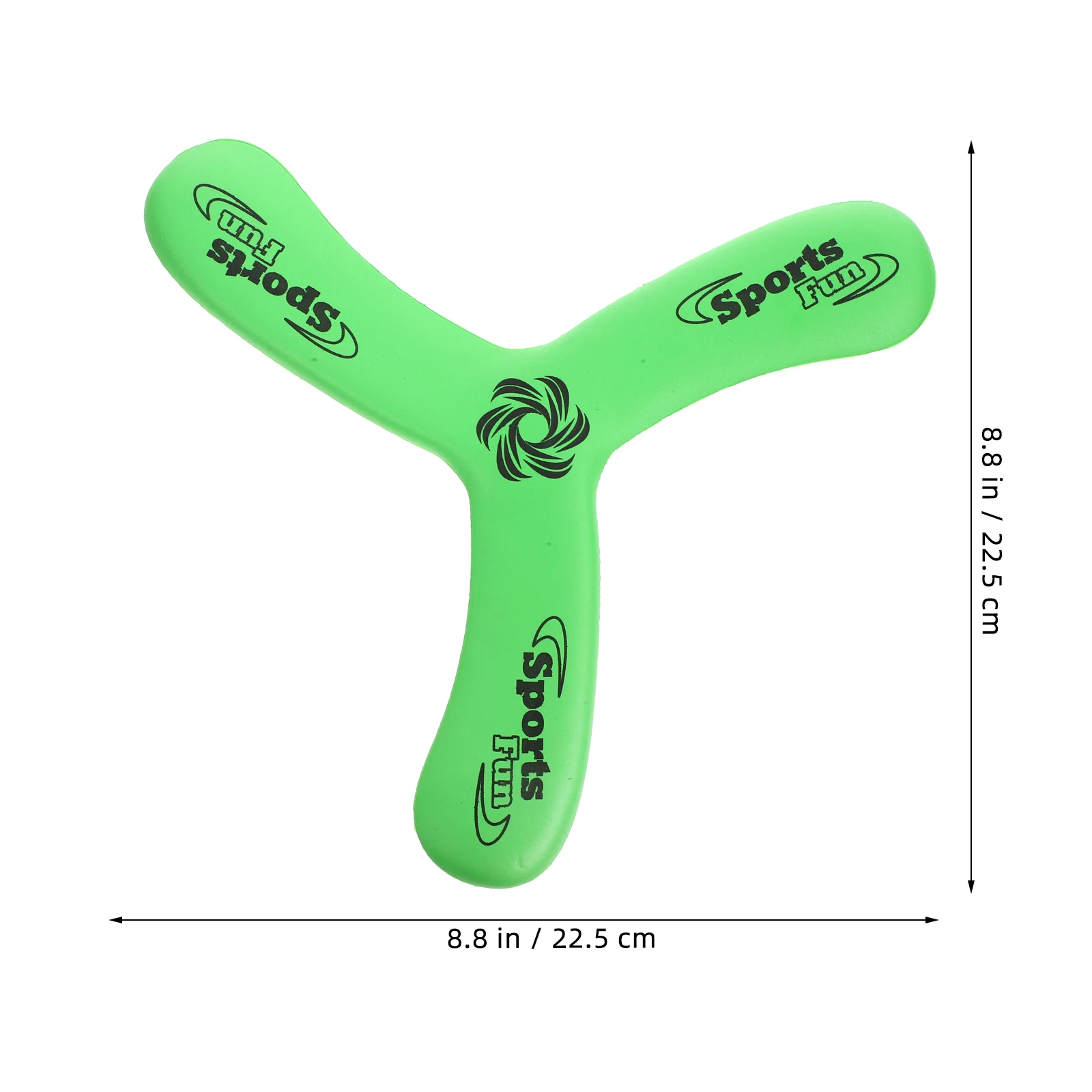 Children Boomerang Soft Three-Leaf Cross Flying Disc -Kids Interactive Game Outdoor Sport Early Education Puzzle