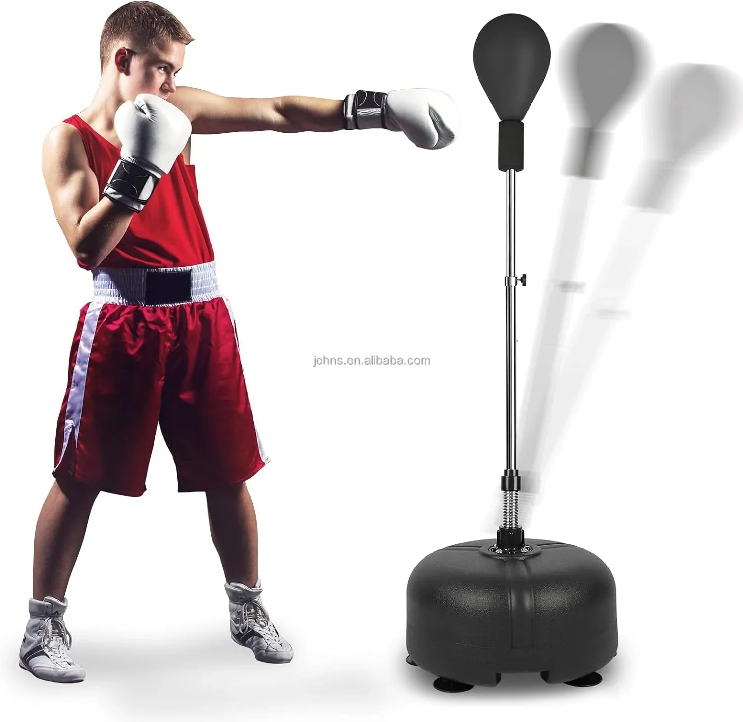 Punching Pad, Height Adjustable, Boxing Equipment for Adults, Teens and Children