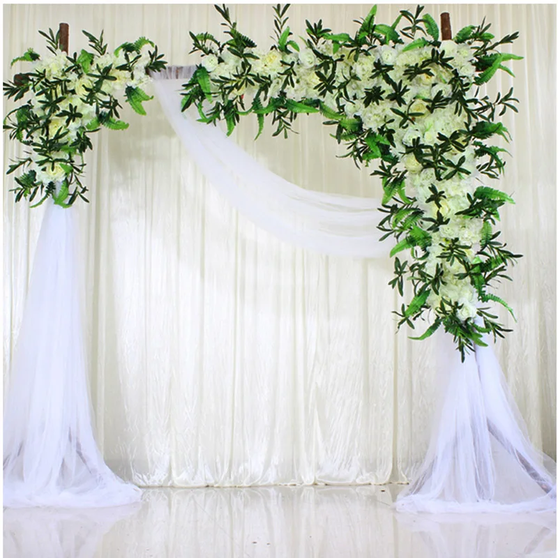 

75cm X 30m/Roll Upscale Party Decor Organza Tulle Yarn Chair Covers Accessories For Wedding Birthday Event Decoration