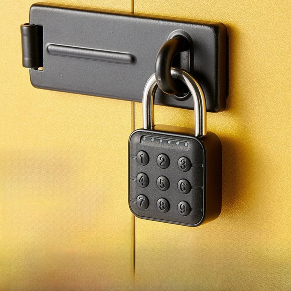 

Waterproof Combination Lock Zinc Alloy 6-Digit Code Digital Code Lock Heavy Duty Secure Resettable Padlock