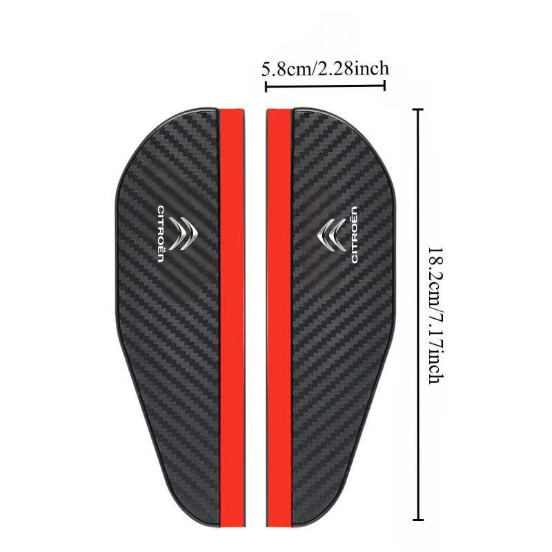 مقاوم للماء مرآة الرؤية الخلفية غطاء للمطر لسيارة غطاء مرآة لسيتروين C1 C3 C4 C5 C6 2CV VTS بيكاسو الصليب الصبار C4L DS3 DS4 DS5 #3