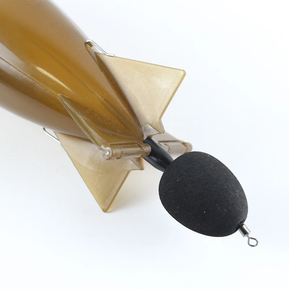 Float Tail Carp Fishing Spod Bait Rocket Feeder Pellet Boilie Launcher Long Cast Carp Bait Feeding Tackle - view 4