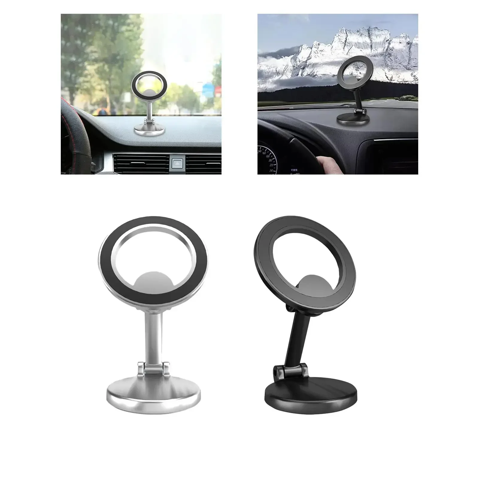 

Magnetic Car Phone Mount Hands Free Fits Most Smartphones Car Phone Holder