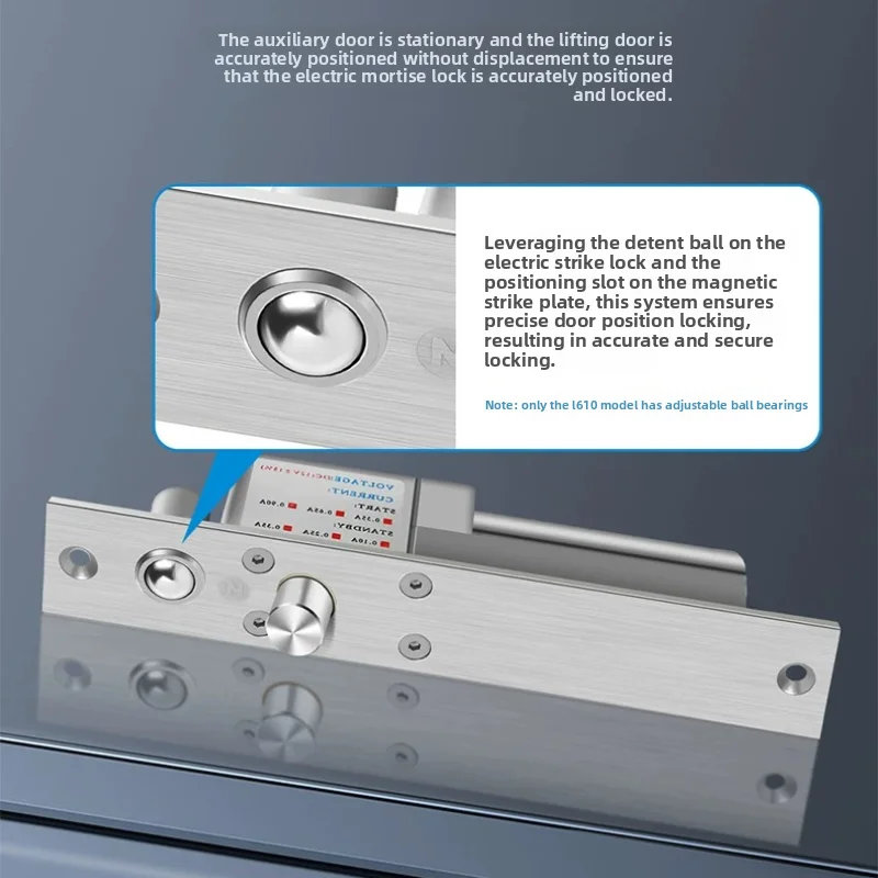 KOB Access Control Electronic Lock Glass Door Electronic Access Control Plug-in Lock Low-temperature Delay Pin Lock