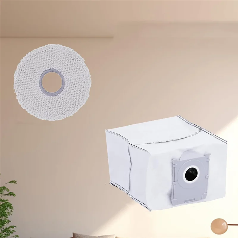 【Berserk】Комплект аксессуаров для Ecovacs Deebot T50 Max T50 Pro T50 Omni T50 Pro Omni T50 Max Pro Запчасти для пылесоса, подушечки для швабры, пыль B