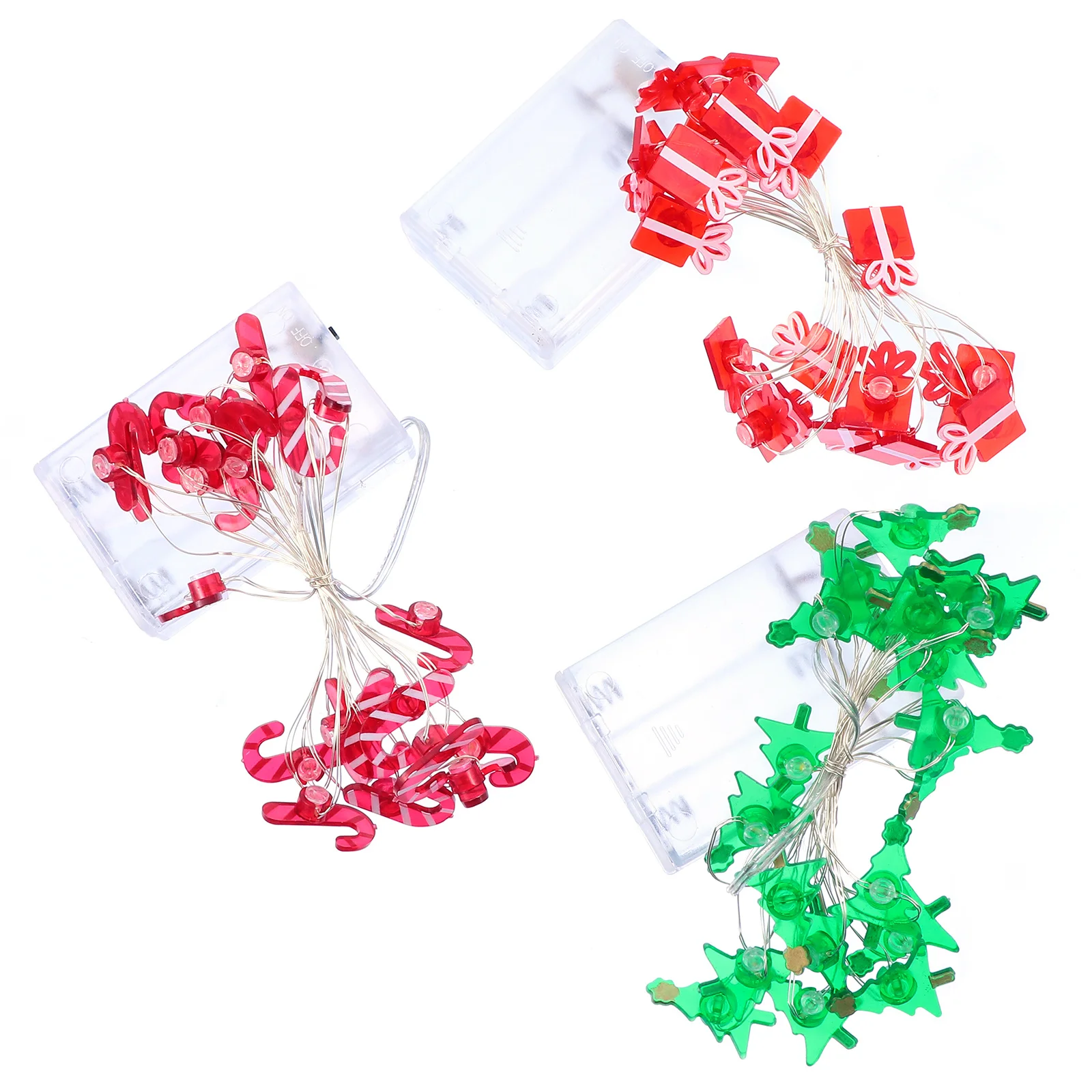 3 قطعة سلسلة أضواء عيد الميلاد قسط 20 مصابيح LED لتزيين حفلات المنزل احتفالي عيد الميلاد سلسلة ضوء مصابيح LED #2