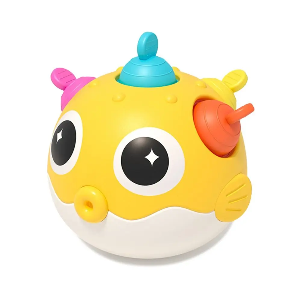 Giocattolo per bambini Roly-poly per addestramento audiovisivo con suoneria, campanello per neonati resistente agli urti, esercizi per le mani