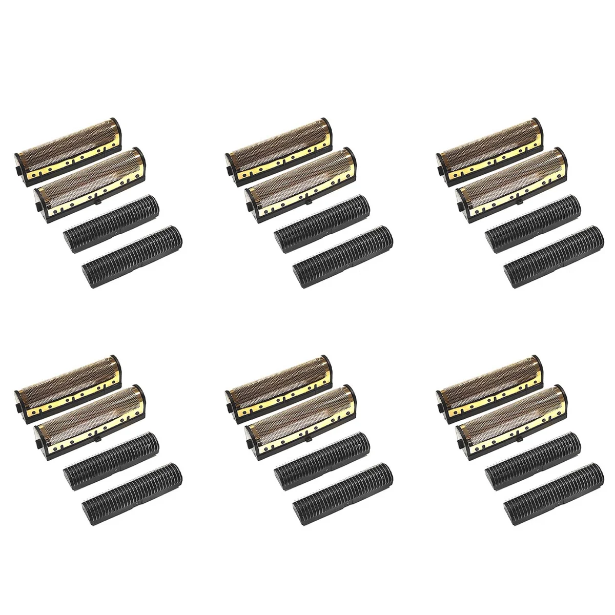 ABUD-6X Shaver Replacement Cutter Net+Cutter Head For Andis 17150 17200 Washable 3D Intelligent Floating Shaving Blade Gold