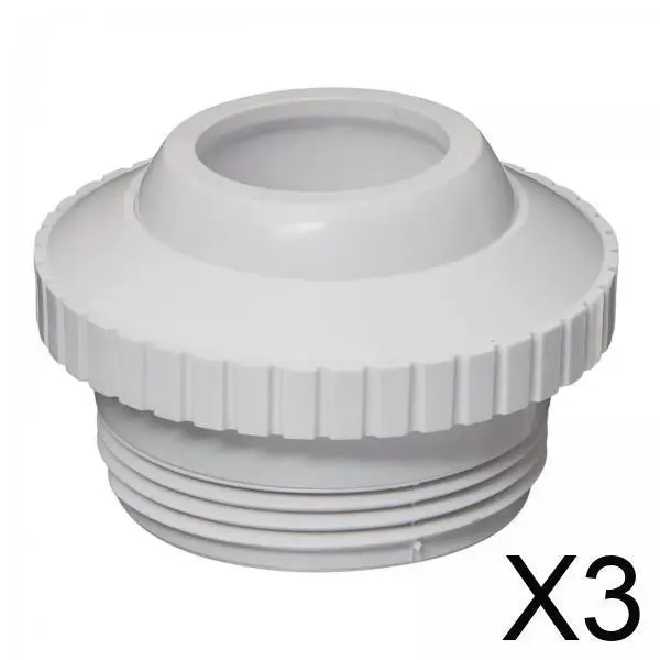 

3x возвратной струи для бассейна SP1419E, 1 дюйм, высокая производительность, впускной фитинг, возвратный струйный фитинг для бассейна и спа