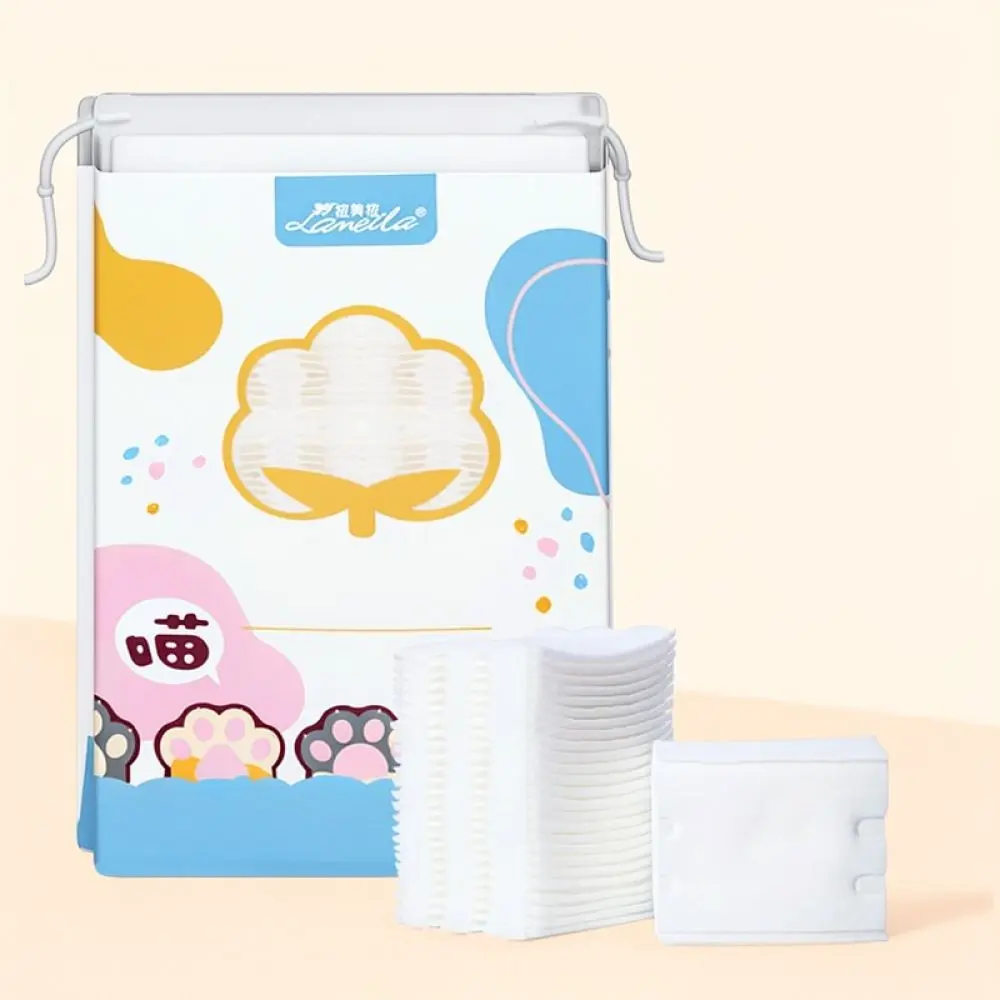Disposable Facial Wipes For Lameila Cotton Pads Soft Makeup Remover Sheets Double Sided Skin Care Cleaning Absorbent Beauty Tool