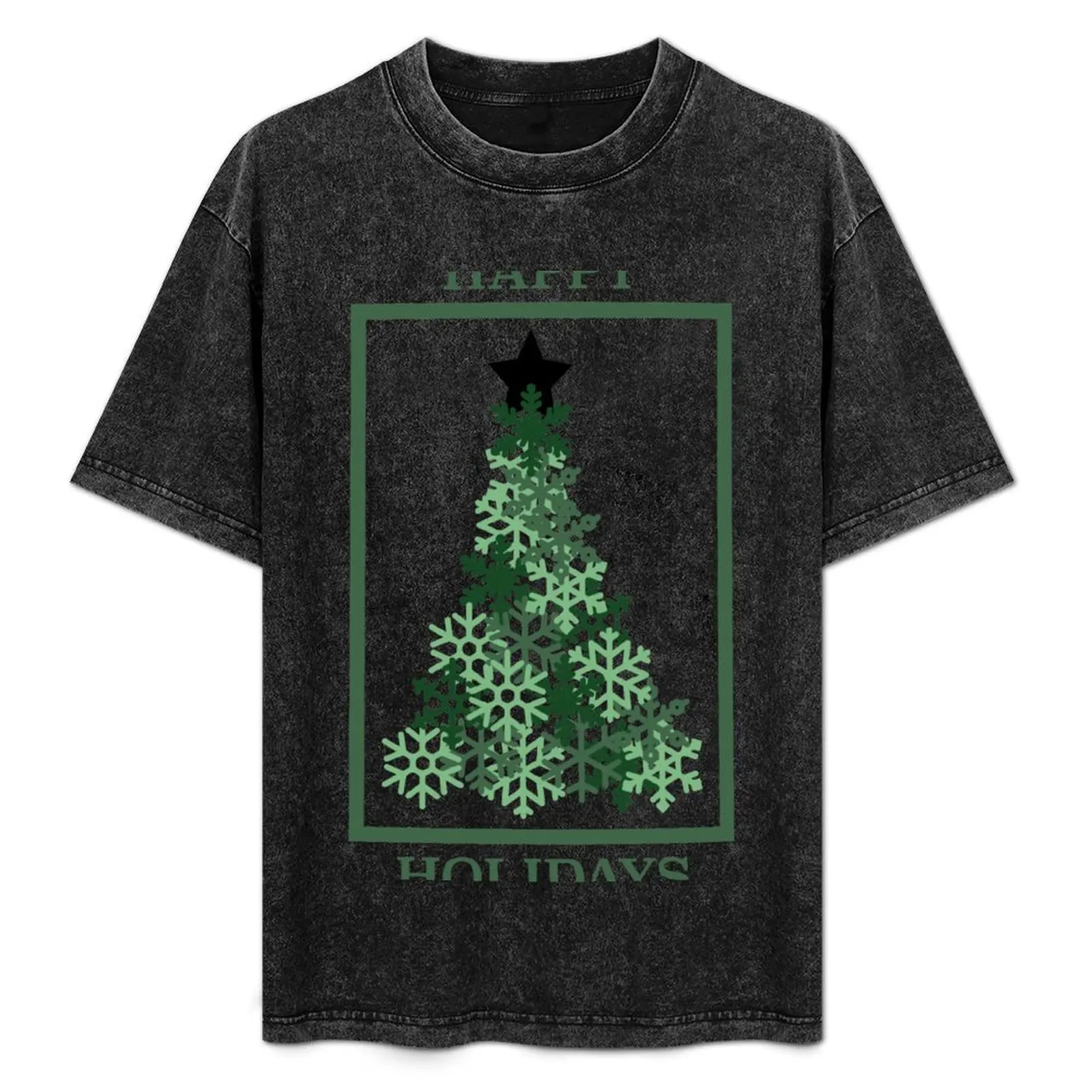 

Happy Holidays T-Shirt Casual All Match Short Sleeve T-Shirt