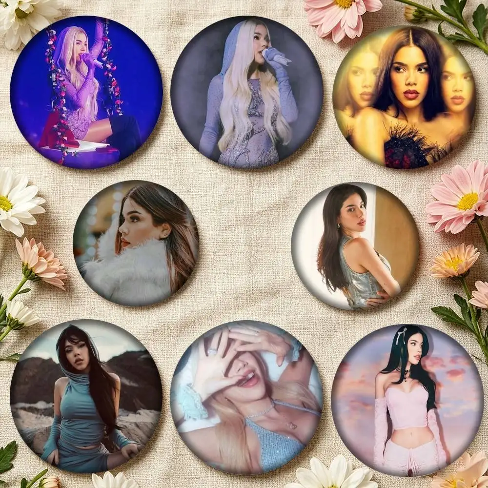 K-Kenia Os Singer Photo 25mm 32mm 44mm 58mm 75mm Brooches Badges Pins for Accessories Gift