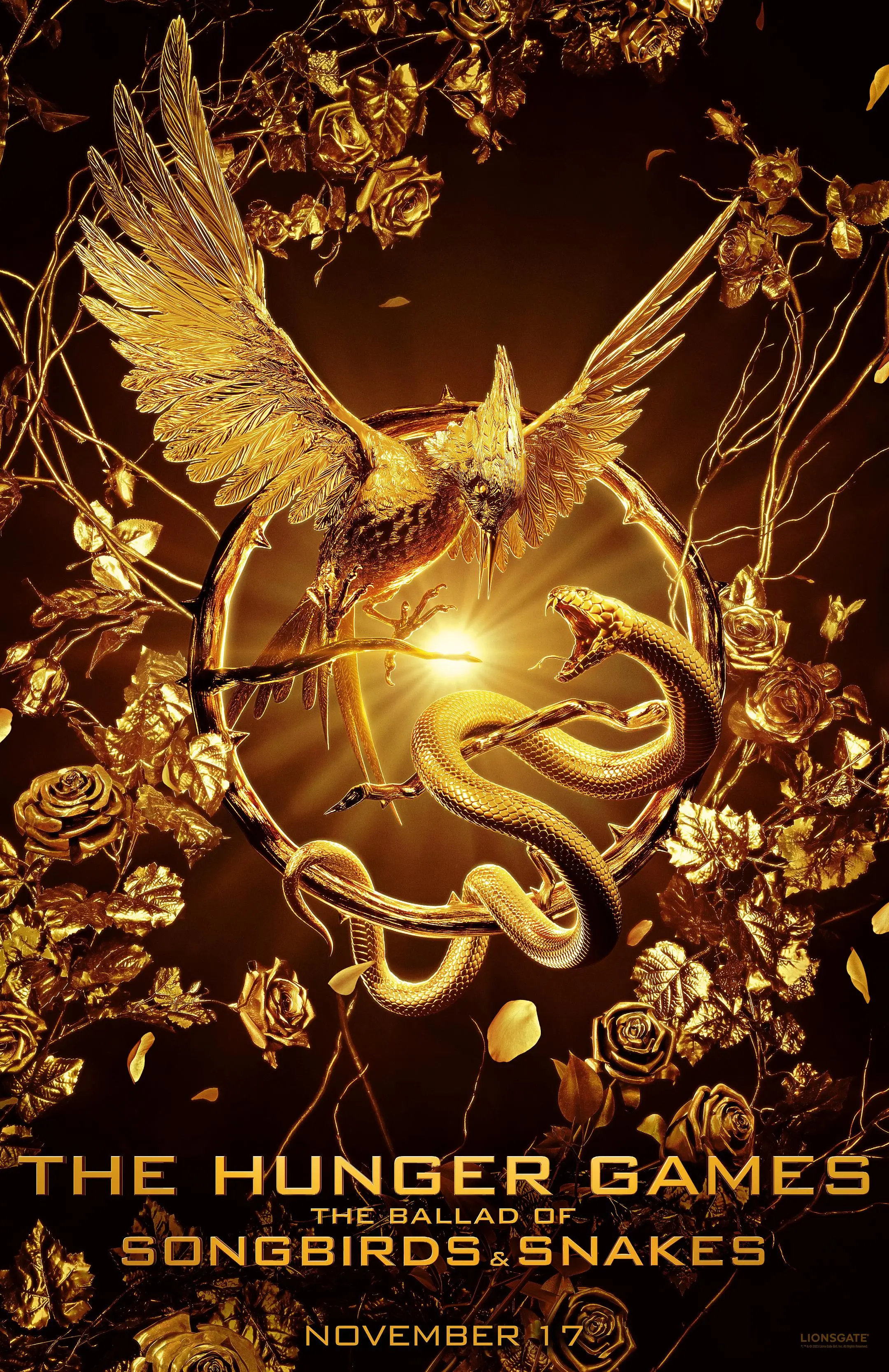 Movie The Hunger Games: The Ballad of Songbirds & Snakes Posters Wall Art Rome Decoration
