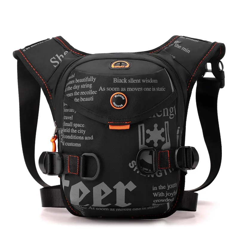 New Trendy Brand Shoulder Messenger Bag Travel Mini Men's Backpack Lightweight and Simple Mobile Phone Fanny Pack